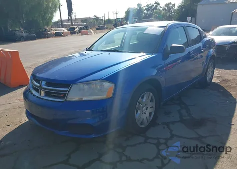 2014 Dodge Avenger Se z USA, uszkodzony, nr VIN 1C3CDZAB0EN165597